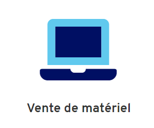 Vente de matériel